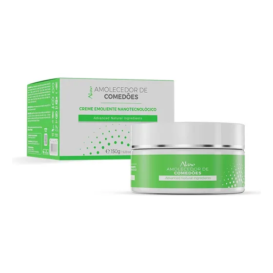 Creme Emoliente Nano Amolecedor De Comedões 150g Eccos