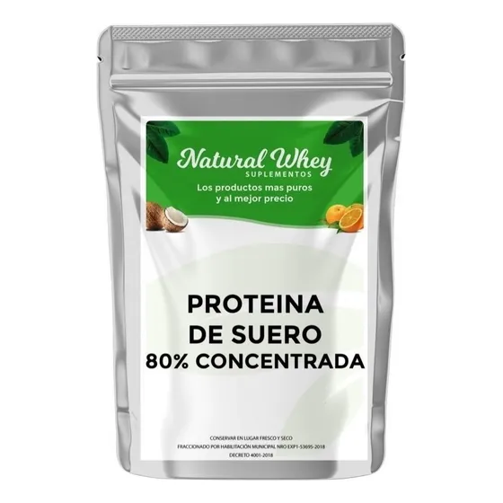 Proteina Alemana Natural Whey Suplementos 1 Kilo