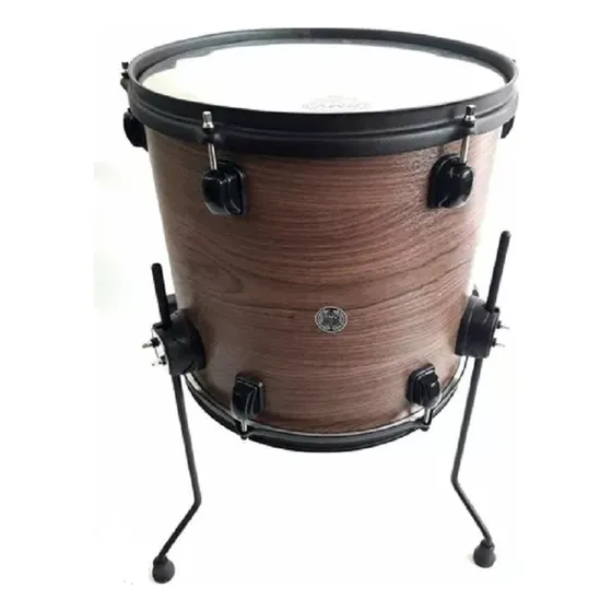 Surdo Rmv Crossroad 16'' Tabaco Aro E Canoa Preto