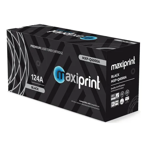 Toner Maxiprint Compatible Hp Negro Q6000a 124a