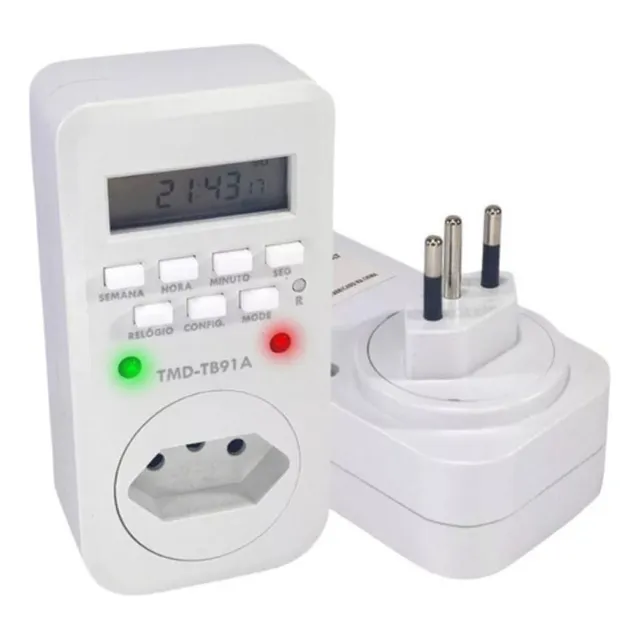 Timer Digital Bivolt Temporizador Programavel Automatico