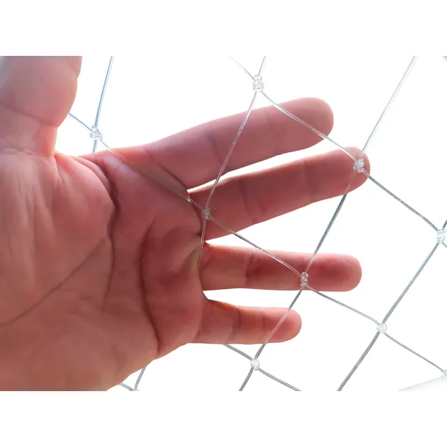 Malla De Nylon Transparente Para Balcones Y Ventanas