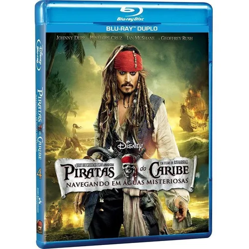Piratas Do Caribe - Navegando Em Águas Misteriosas - Blu-ray