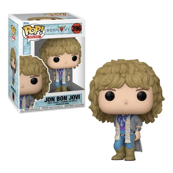 Jon Bon Jovi Funko Pop 396 Pop Rocks Original
