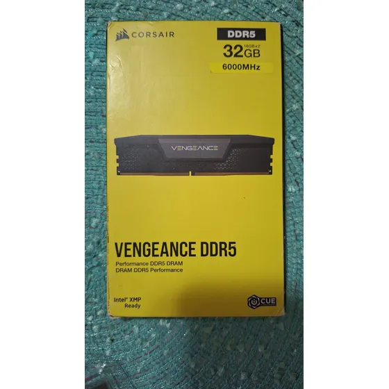 Memoria Ram Corsair Vengeance Ddr5 32gb (2x16) 6000mhz Cl36