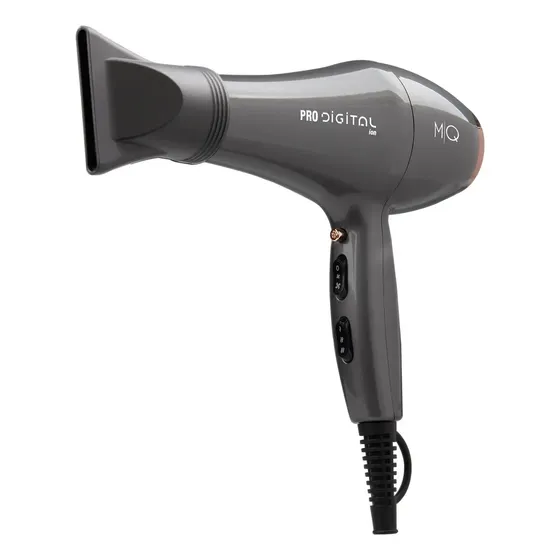Secador De Cabelo Profissional Pro Digital Íon Cor Gray 2600w