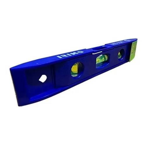 Nivel Torpedo Plastico Imantado 3 Burbujas Irimo 982