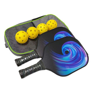 2 Palas De Pickleball Y Estuche De Transporte Con 4 Pelotas 2 Palas De Pickleball Y Estuche De Transporte Con 4 Pelotas