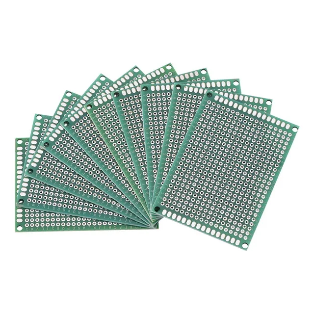 Placas De Prototipo Pcb Doble Cara Para Soldadura Diy