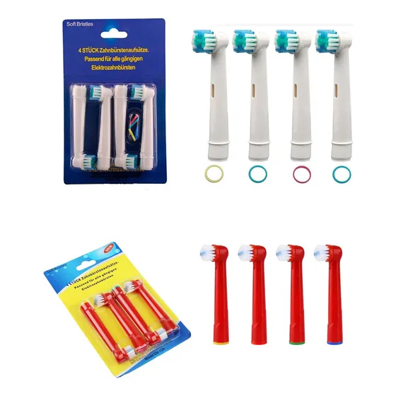Pack 8 Cabezales De Repuestos Cepillo Compatible Oralb Braun
