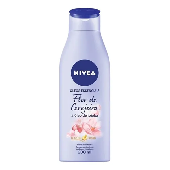 Nivea Loción Hidratante Flor De Cerezo Y Aceite Jojoba 200ml