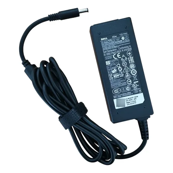Cargador Dell 19.5v 2.31a 45w Original Punta Delgada