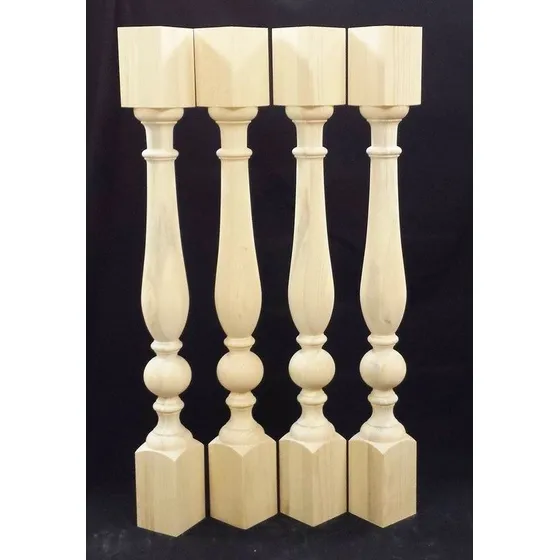 Balaustre De Madera Torneado