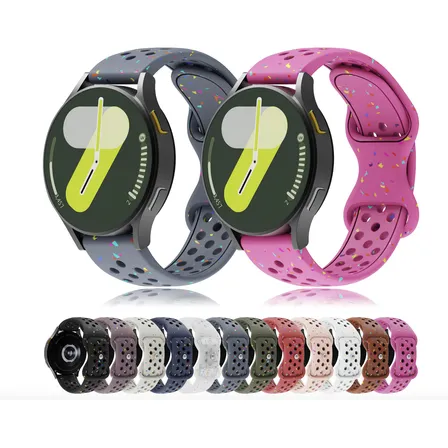 Correa Sport Para Samsung Galaxy Watch 4 5 6 7 Colores 20mm