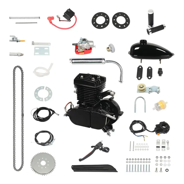 Ktaxon Kit Motor Bicicleta 2 Tiempo 100 Cc Gasolina Juego 26