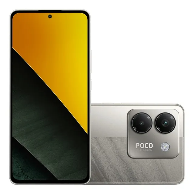 Smartphone Poco M7 Pro 5g 8gb Ram + 256gb Nfc 50mp, Prata