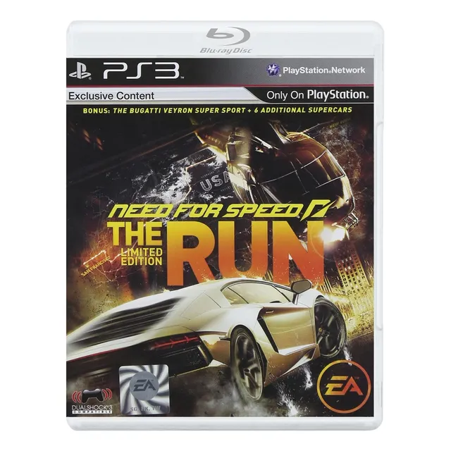 Edición física para PS3 de Need For Speed: The Run