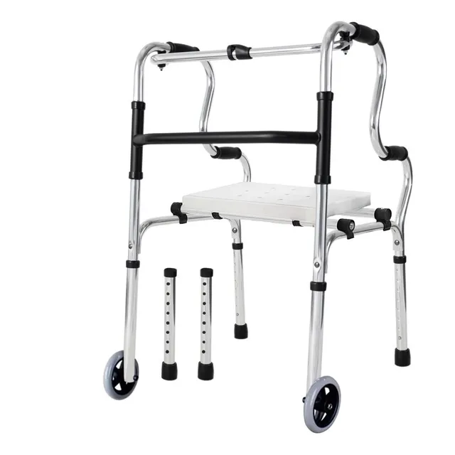 Andador Ortopédico Para Adultos Con Asiento Regulable Apoyo.