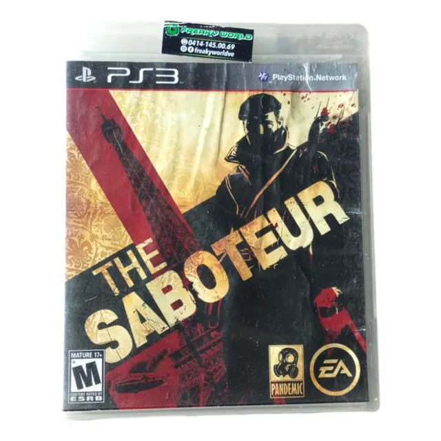 Juego Playstation 3, The Saboteur.
