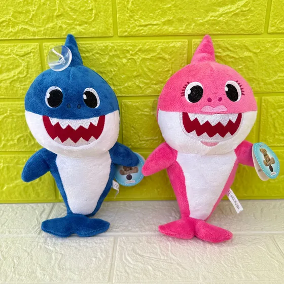 Peluche 30 Cm Baby Shark Rosa Y Azul Caracas Envio Nacional
