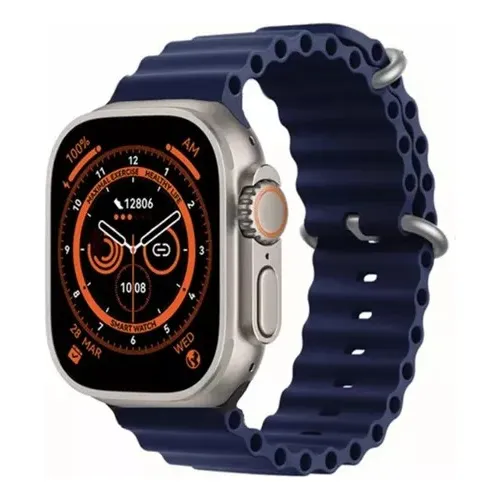 Smartwatch Ultra 2  4.9cm Smartband Silicona Dlc