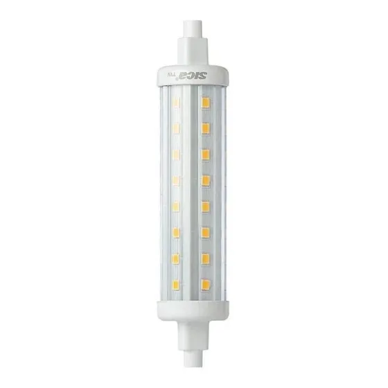 Lampara Led R7s T/halogena 118mm 10w Luz Calida Sica 911274