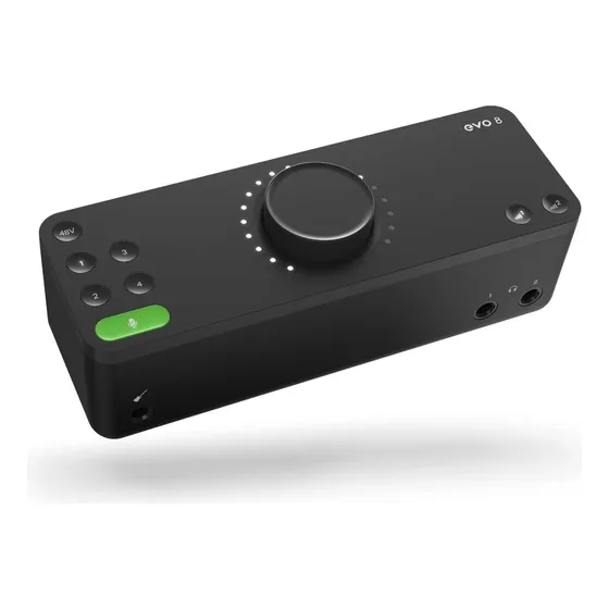 Interface De Áudio Usb Audient Evo 8