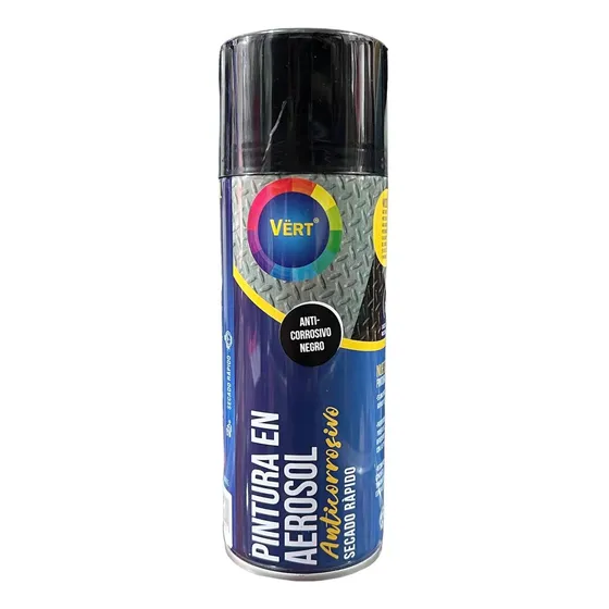 Fondo Anticorrosivo En Spray Negro Vert 350ml