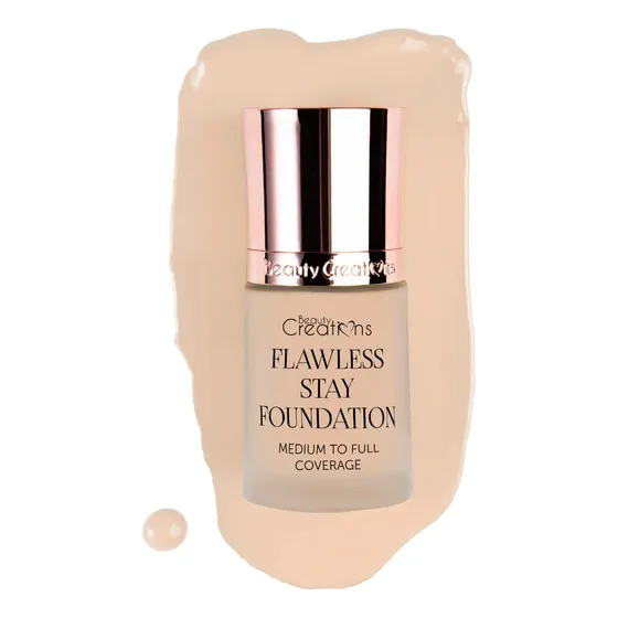Base Beauty Creations Flawless Stay Alta Cobertura Original