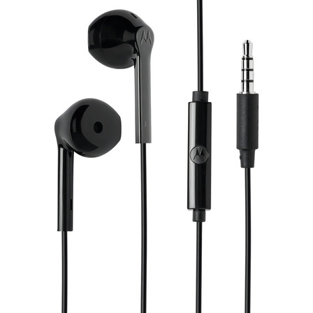 Fone De Ouvido In-ear Motorola Fone Com Microfone Motorola P2 Com Microfone Earbuds Preto Fone De Ouvido In-ear Motorola Fone Com Microfone Motorola P2 Com Microfone Earbuds Preto