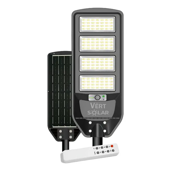 Lampara Led De Poste Con Panel Solar Recargables 150w