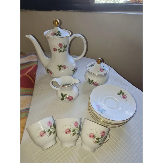 Juego De Tazas De Café De Porcelana Bavaria