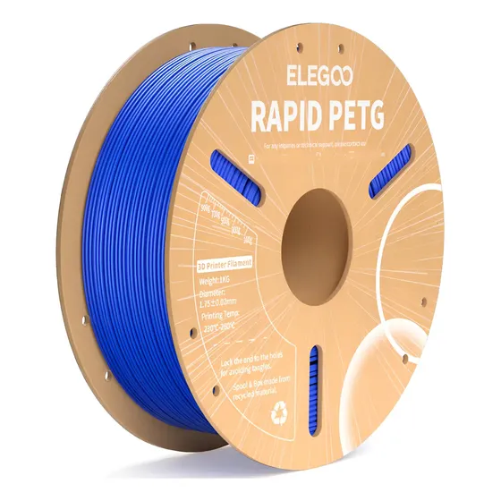 Filamento 3d Rapid Petg 1.75mm X 1kg Elegoo : Mundo 3d Lanus Color Azul