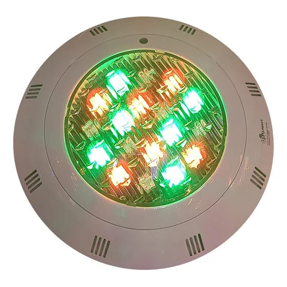 Lampara Led Para Piscina Sumergible 12v Rgb 18w Multicolor