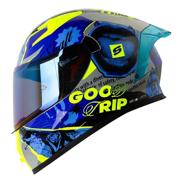 Casco Integral Shaft 526sp Evo Llage Certificado