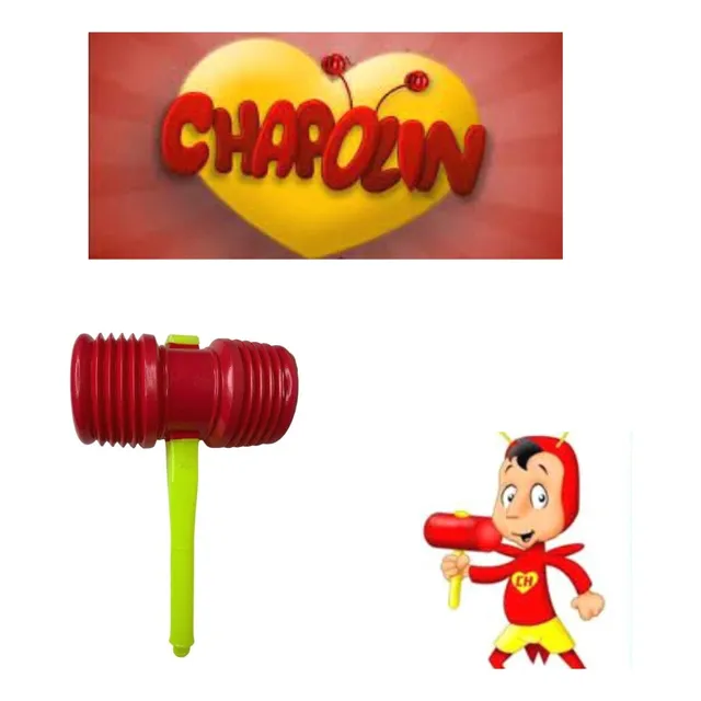 Martelo Marreta Apito Chapolin Colorado  Brinquedo Infantil