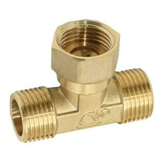 Tee De 1/2 Pulgadas Macho Hembra Para Instalaciones Plomería Tee De 1/2 Pulgadas Macho Hembra Para Instalaciones Plomería