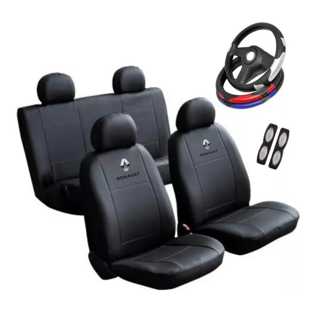 Capa Banco 100% Couro Renault Duster Expression 2016 A 2018