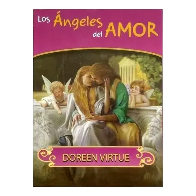 Los Ángeles Del Amor Oráculo Cartas Adivinación Bolsillo