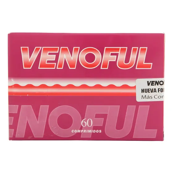 Venoful Circulatorio Piernas Cansadas Varices 60 Capsulas Sabor Sin sabor
