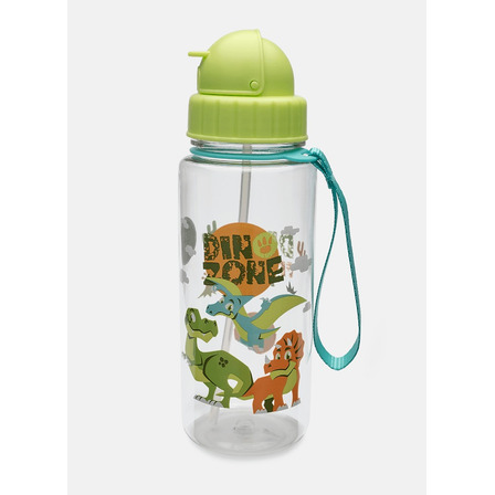 Garrafa Com Canudo Dino Trio - Puket Garrafa Com Canudo Dino Trio - Puket