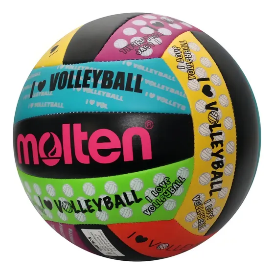 Balón voleibol Molten MS500 playero color multicolor | Cuotas sin interés