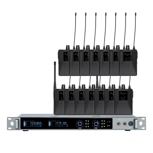 Monitoreo In Ear Rodeosonido Rjt102 2 Canales14 Receptores