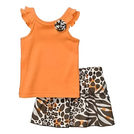 Ropa Carters Niña Conjunto Falda Franela Talla 18 Meses