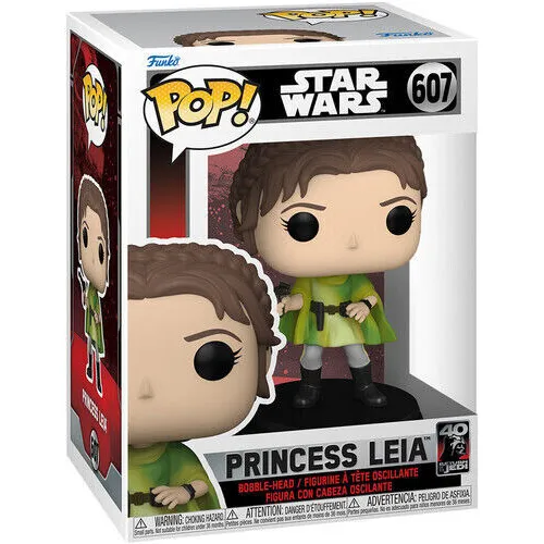 Figura De Accion Princess Leia 607 Star Wars Funko Pop