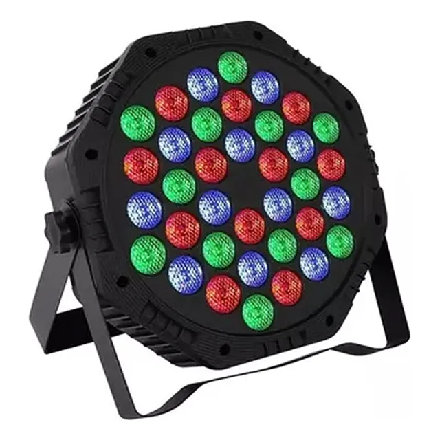 Foco Tacho Luces Rgb Fiesta Escenario Modos Varios 36 Led