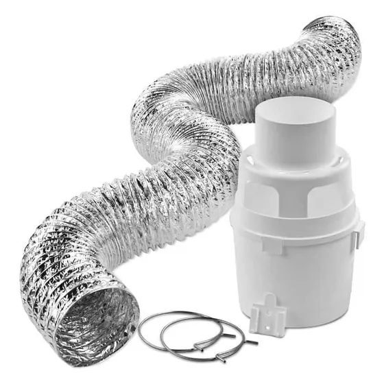 Ducto Con Recipiente Atrapa Pelusa Para Secadora Marca Isyn