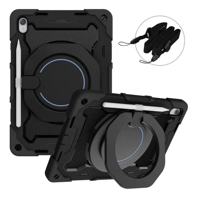 Funda Para Huawei Matepad 11.5 2023 Correa Rudo Aro Negro