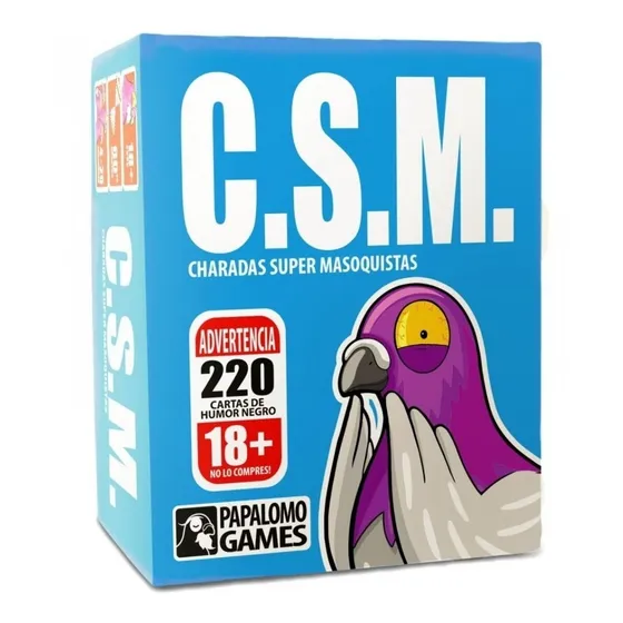 Juego De Mesa Charadas Super Masoquistas Csm 18+ (ed Ctm)