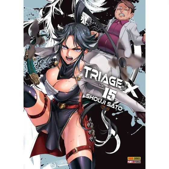 Triage X - Volume 15, de Sato, Shouji. Editorial Panini Brasil LTDA, capa mole em português, 2018